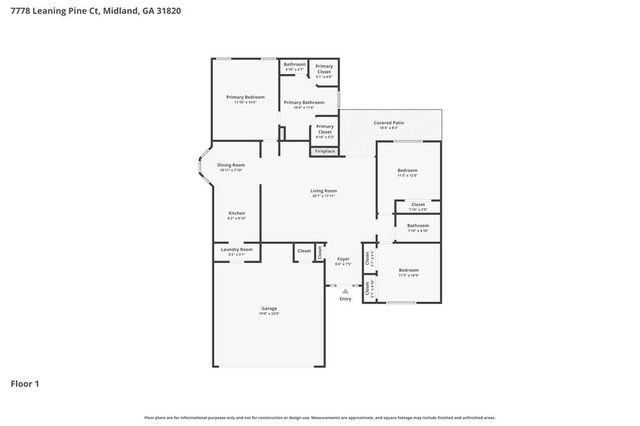 7778 Leaning Pine Court, Midland, GA 31820