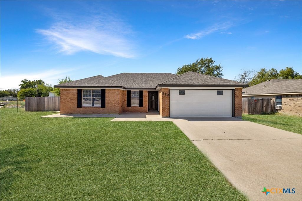 512 Jorgette Drive, Harker Heights, TX 76548