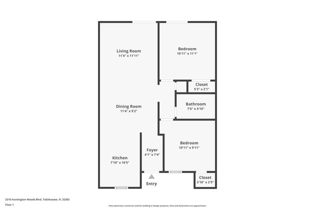 3216 Huntington Woods Boulevard, Tallahassee, FL 32303