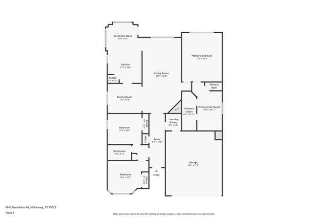 5912 Berkshire Road, Mckinney, TX 75072