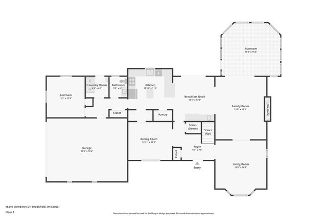 15340 Turnberry DRIVE, Brookfield, WI 53005