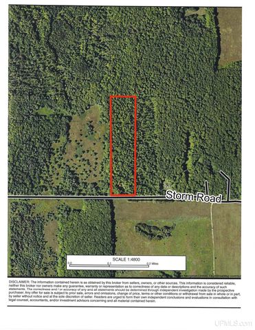 E 4104 Storm Road, Chatham, MI 49816