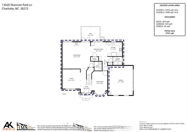 13020 Shannon Park Lane, Charlotte, NC 28273