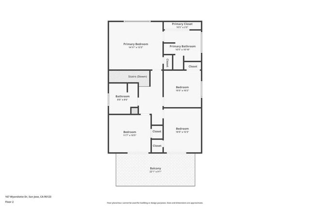 167 Wyandotte Drive, San Jose, CA 95123