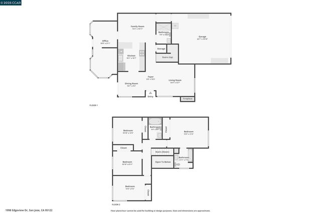 1998 Edgeview Dr, San Jose, CA 95122