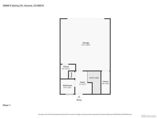 20969 E Quincy Dr, Aurora, CO 80015