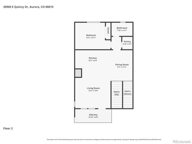 20969 E Quincy Dr, Aurora, CO 80015