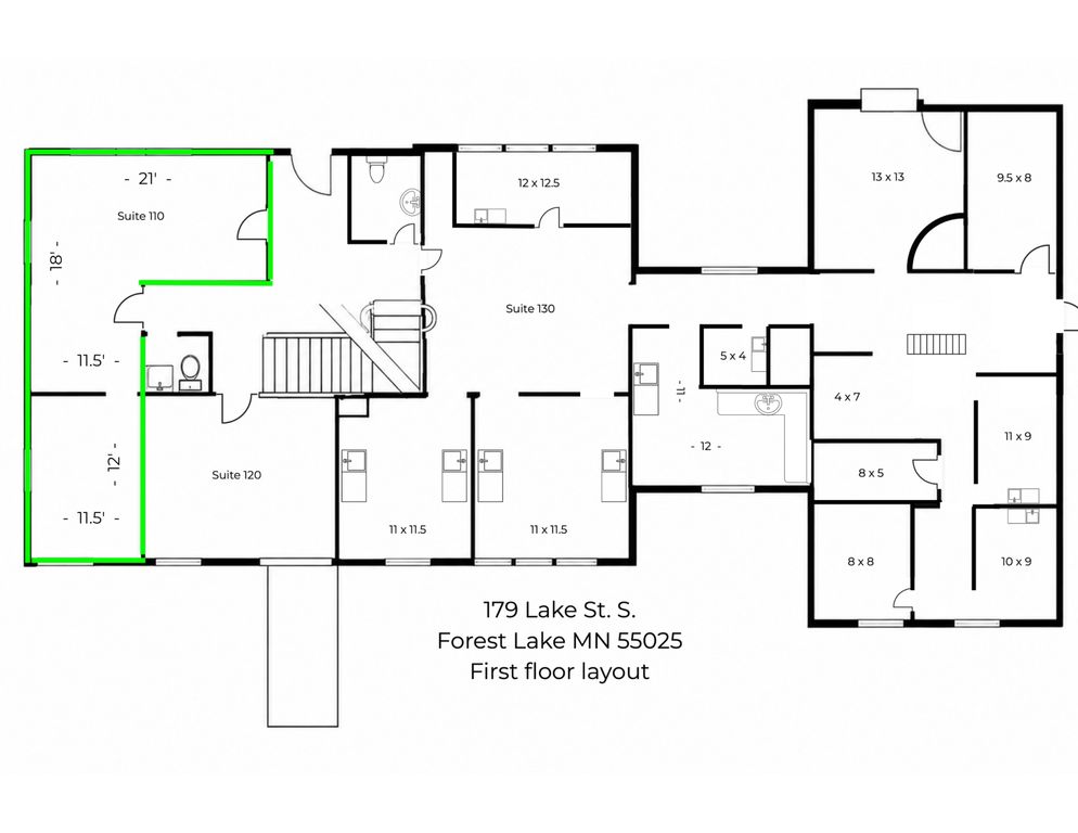 179 Lake St. S Suite 110, Forest Lake, MN 55025 — photo 2
