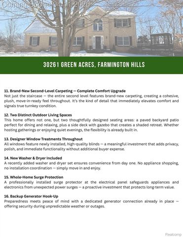 30261 Green Acres, Farmington Hills, MI 48334