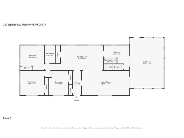 240 Jericho Road, Richmond, VT 05477