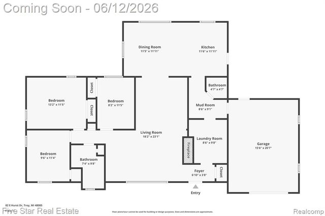 82 E Hurst Drive, Troy, MI 48085