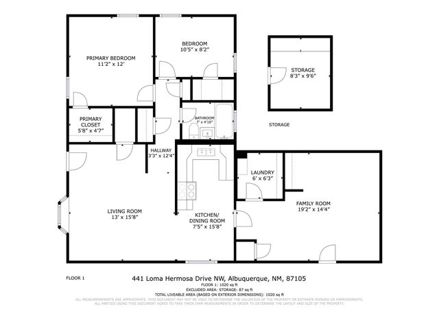 441 Loma Hermosa Drive NW, Albuquerque, NM 87105