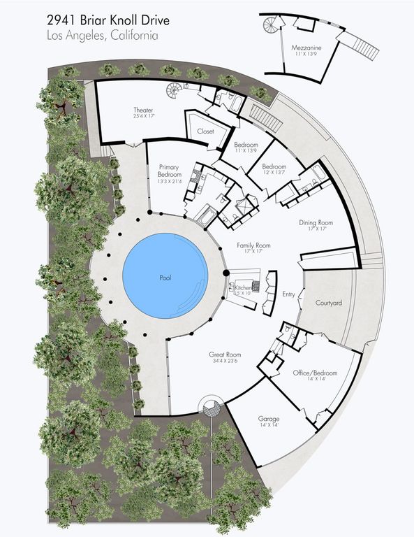 Image 1 of property listing at 2941 Briar Knoll Drive, Los Angeles, CA 90046