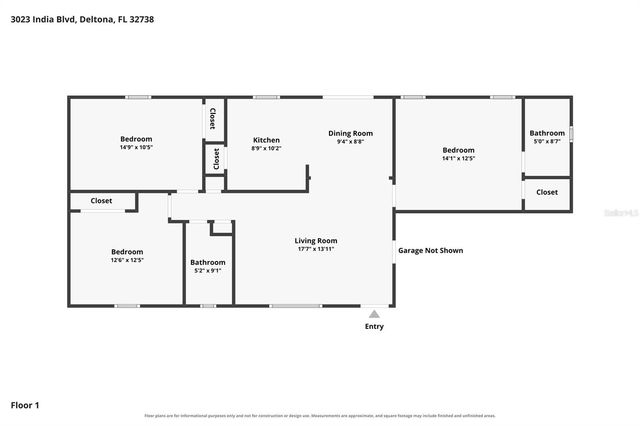 3023 INDIA BOULEVARD, Deltona, FL 32738