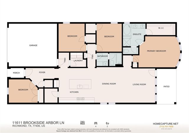 11611 Brookside Arbor Lane, Richmond, TX 77406