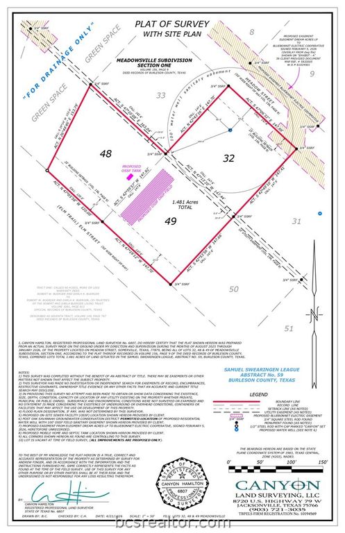 Lot 32-48-49 Meadow Street, Somerville, TX 77879 — photo 5