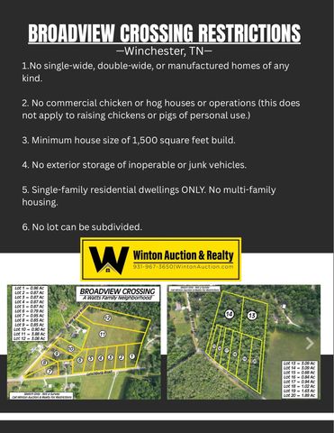 0 Six Mile Board Rd, Winchester, TN 37398