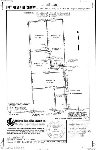 3737 Rock Valley, Metamora, MI 48455