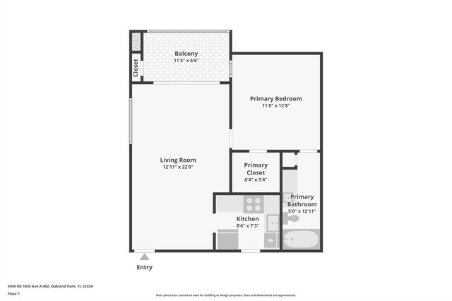3040 NE 16th Avenue 402, Oakland Park, FL 33334