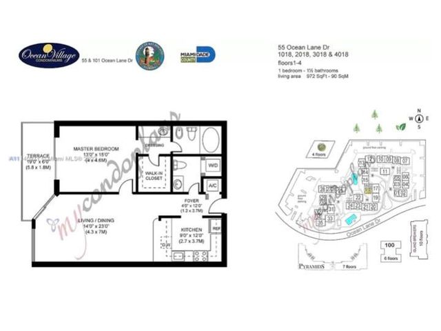 101 Ocean Ln Drive, Miami, FL 33149