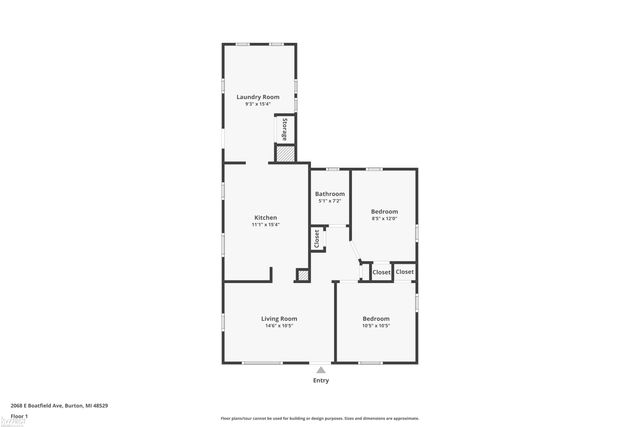 2068 E Boatfield Avenue, Burton, MI 48529