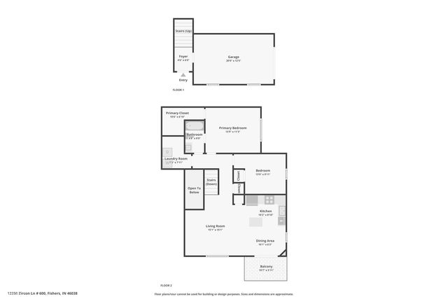 12035 Zircon Lane 600, Fishers, IN 46038