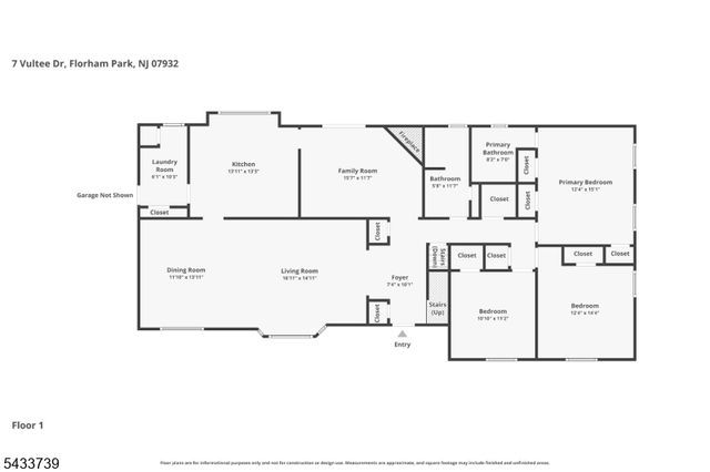 7 Vultee Dr, Florham Park Boro, NJ 07932