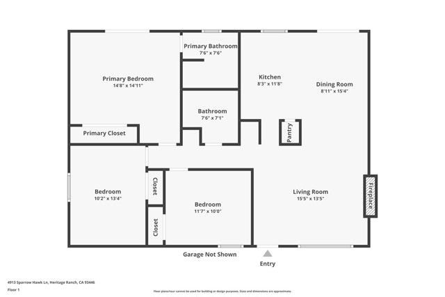 4913 Sparrow Hawk Lane, Paso Robles, CA 93446