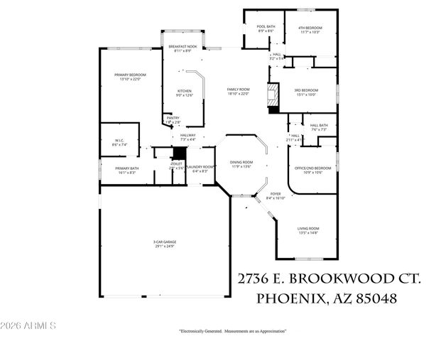 2736 E BROOKWOOD Court, Phoenix, AZ 85048