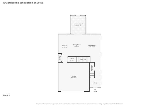 1042 Striped Lane, Johns Island, SC 29455