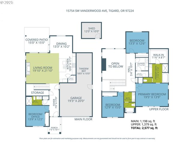 15754 Sw VANDERWOOD Ave, Portland, OR 97224