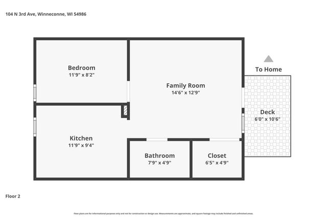 104 N 3RD AVENUE, Winneconne, WI 54986