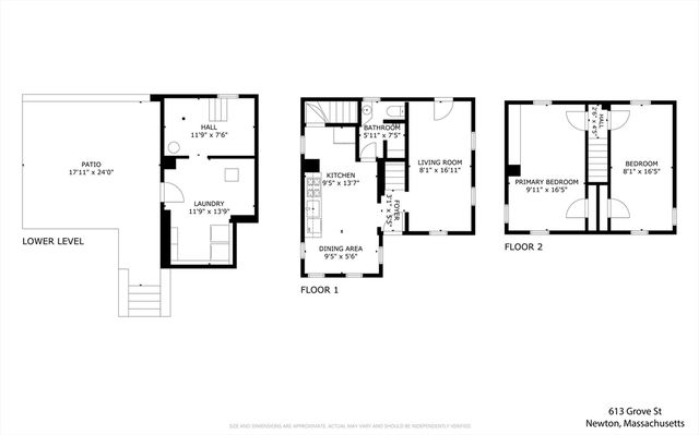 613 Grove St 613, Newton, MA 02462