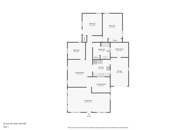 83 Union Rd, Wales, MA 01081