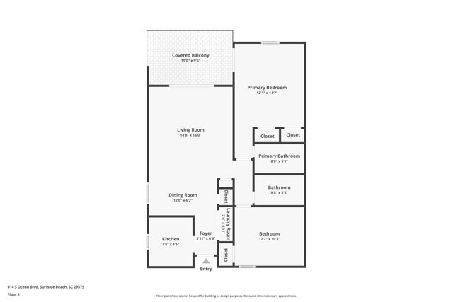 914 S Ocean Blvd Unit 201, Surfside Beach, SC 29575