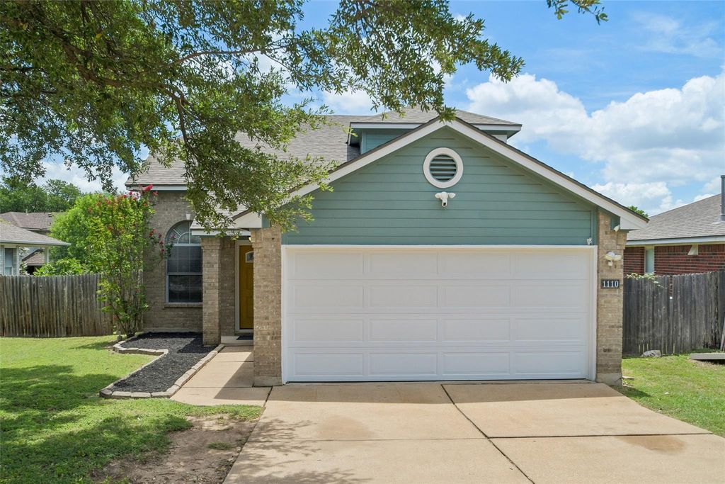 1110 Brashear LN, Cedar Park, TX 78613