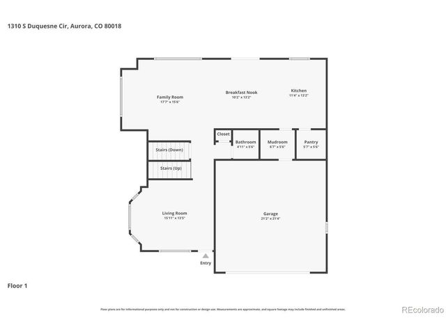 1310 S Duquesne Cir, Aurora, CO 80018