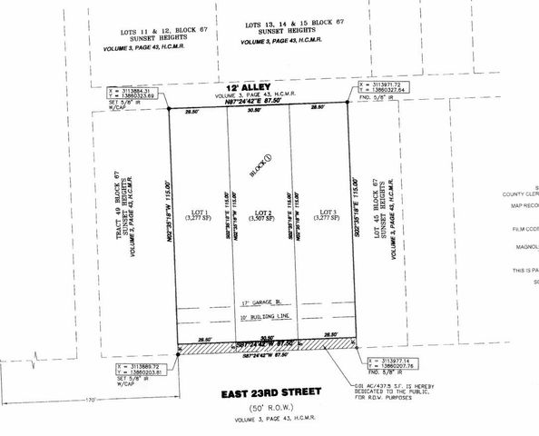 811,813,815 E 23rd Street, Houston, TX 77009
