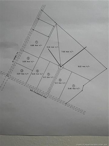 7.0 acres Buie Philadelphus Road, Red Springs, NC 28377