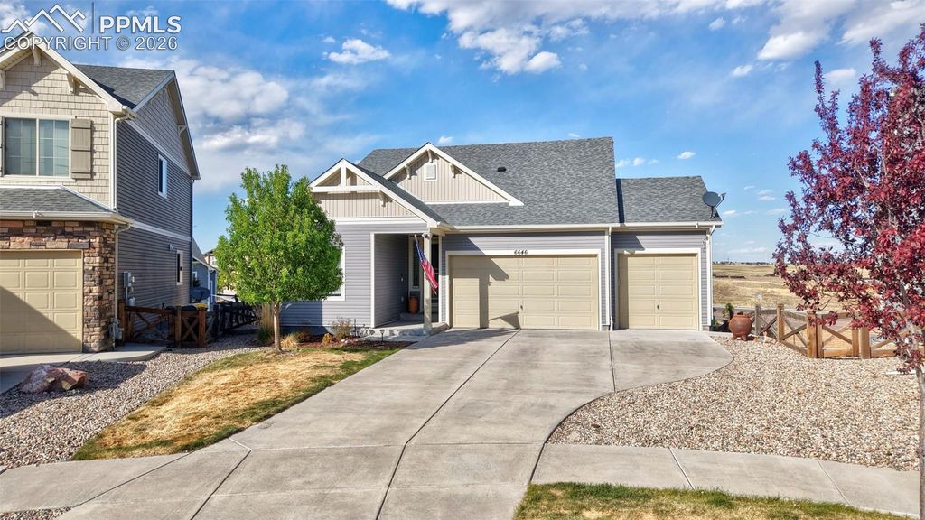 6646 Backcountry Loop, Colorado Springs, CO 80927 — exterior