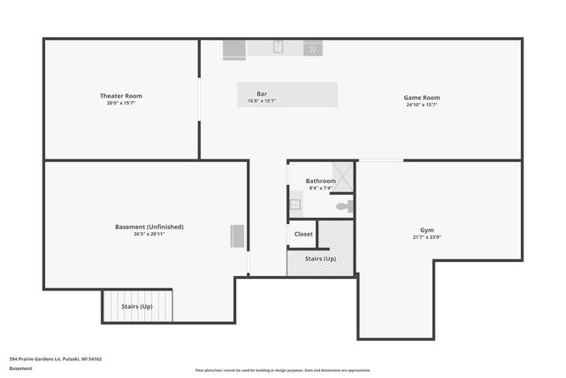 594 PRAIRIE GARDENS LANE, Pulaski, WI 54162