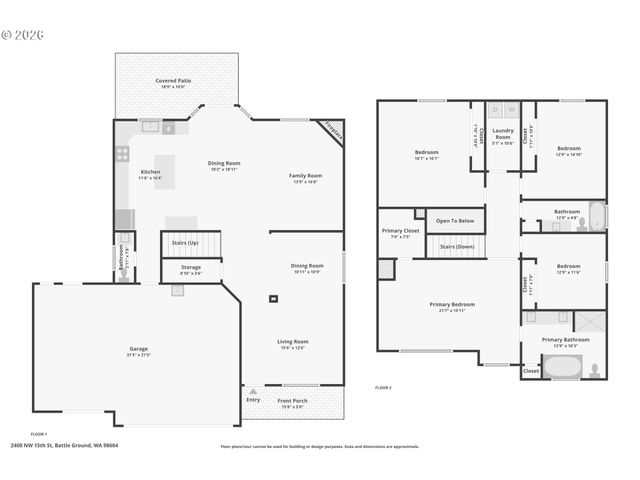 2400 Nw 15TH St, Battle Ground, WA 98604