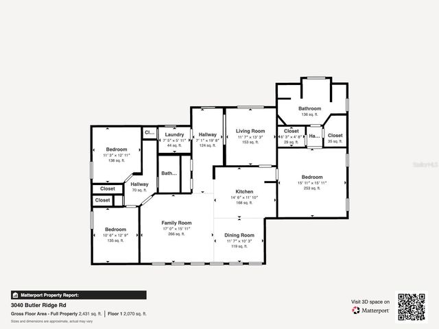3040 BUTLER RIDGE ROAD, Deltona, FL 32738