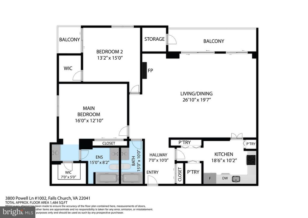 3800 POWELL LN #1002, Falls Church, VA 22041