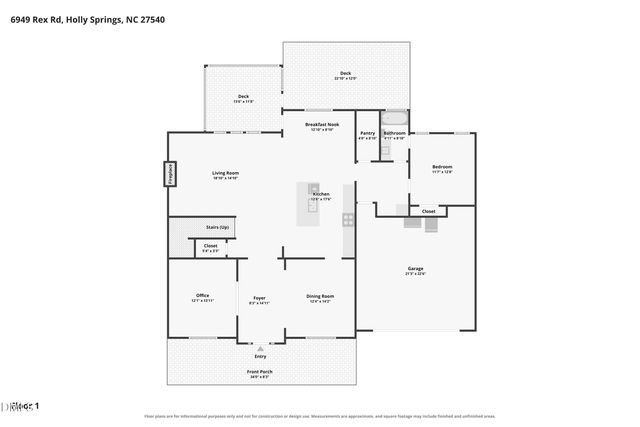 6949 Rex Road, Holly Springs, NC 27540