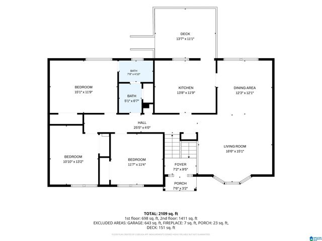611 ASHWOOD LANE, Trussville, AL 35173