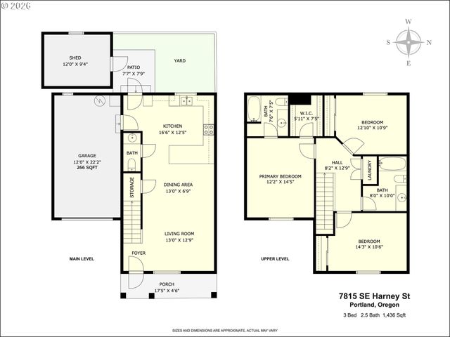 7815 Se HARNEY St, Portland, OR 97206