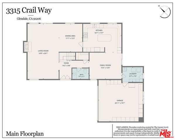 3315 Crail Way, Glendale, CA 91206