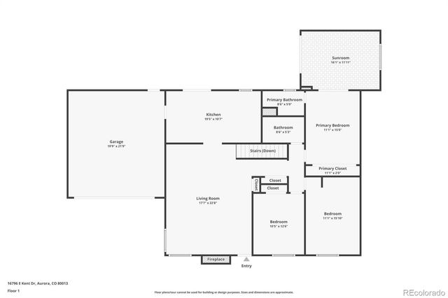 16796 E Kent Drive, Aurora, CO 80013