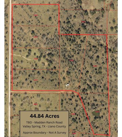 TBD Madden Ranch RD, Llano, TX 78643
